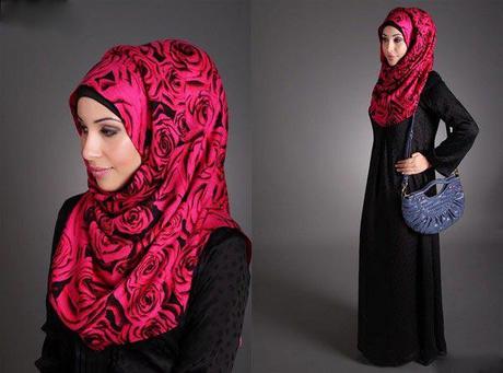 Latest Summer Hijab Designs 2012 for Muslim Women With Nouveau Vogue