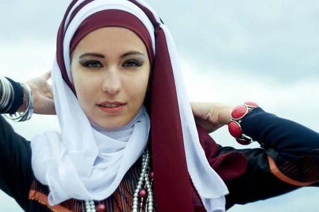 Latest Summer Hijab Designs 2012 for Muslim Women With Nouveau Vogue