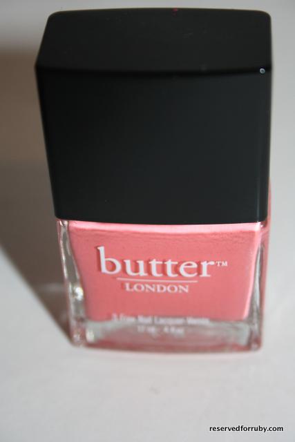 Butter London: Summery Coral Nails