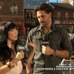 Joe Manganiello Talks Magic Mike to New Music Live