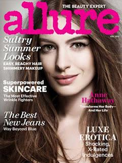 Anne Hathaway in Allure July 2012 Cover