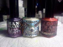 First Ever MANGLAZE Polishes