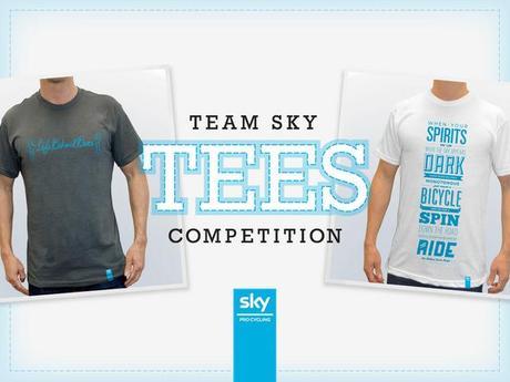 Design A T-Shirt For Team Sky, Win A Trip To The Tour de France!