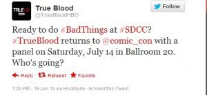 It’s official! True Blood will be at #SDCC 2012