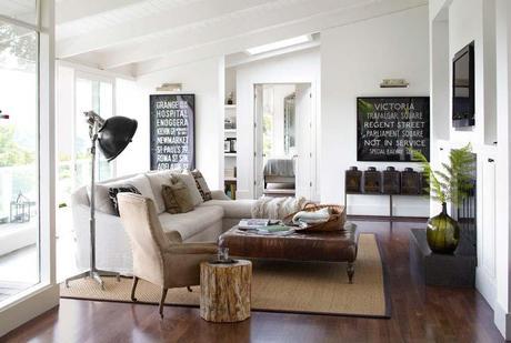 Simple but lovely living rooms