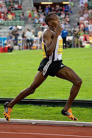 Dream mile men: Augustine Kiprono Choge of Kenya