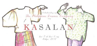 kaSALAn, a twinbill, from Naty Crame Rogers' Philippine Drama Company Sala Theater