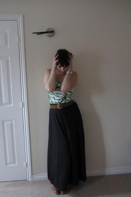 OOTD|| How to style a maxi skirt