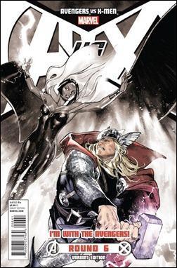 Avengers vs X-Men #6 cover Variant Team Avengers