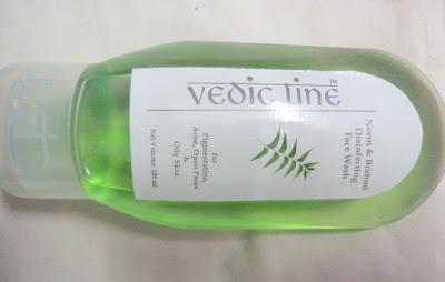 Vedic Line Neem & Brahmi Disinfecting Face Wash