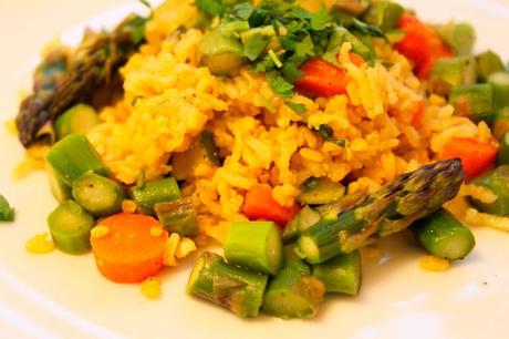 Indian Spiced Faux-Fried Rice, or “Khichdi”