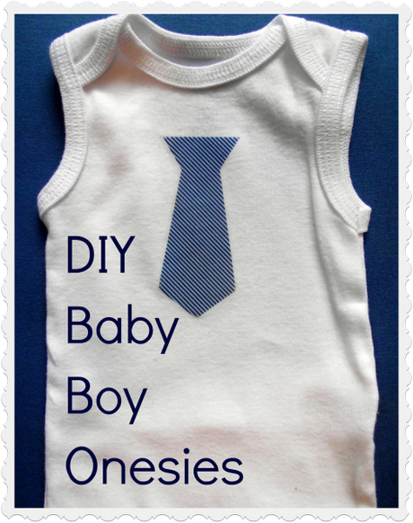 DIY Baby Boy Onesie 474x600 DIY Baby Boy Onesies 