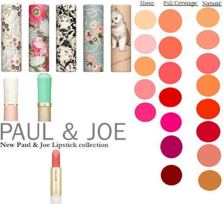 Upcoming Collections: Makeup Collections: Paul & Joe: Paul & Joe Lipstick Collections