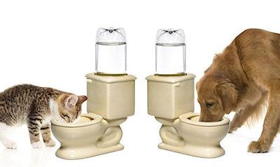 Toilet Water Bowl For Pets