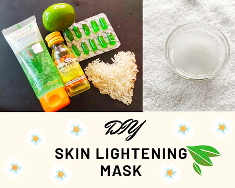 DIY // An Easy Skin Lightening Face Mask