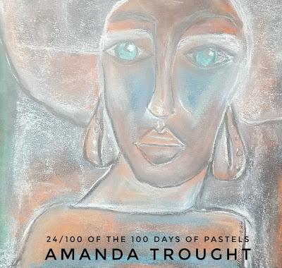 Pastel Painting - Amanda Trought