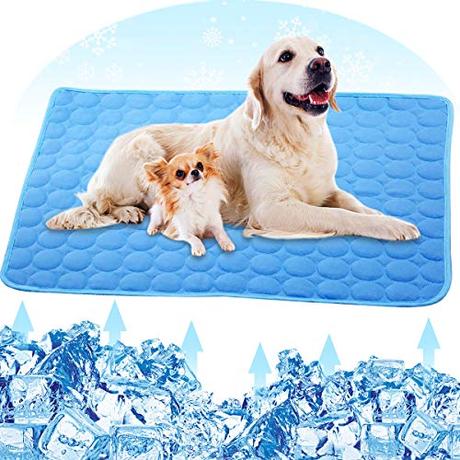PETPLUS Dog Cooling Mat, Pet Cooling Pads for Dogs