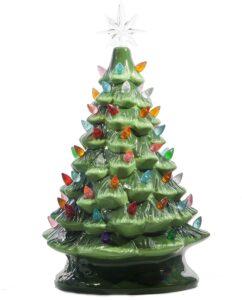 Battery Operated Ceramic Christmas Tree 2020