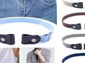 Best Buckleless Leather Elastic Adjustable Belt (Belt Without Buckle)