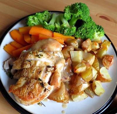 Roast Chicken, with Mini Roasts and Sides