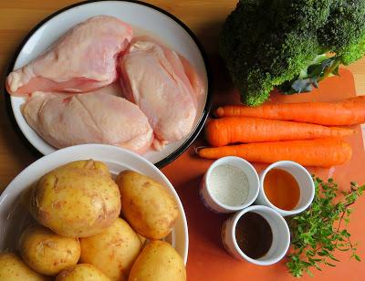 Roast Chicken, with Mini Roasts and Sides