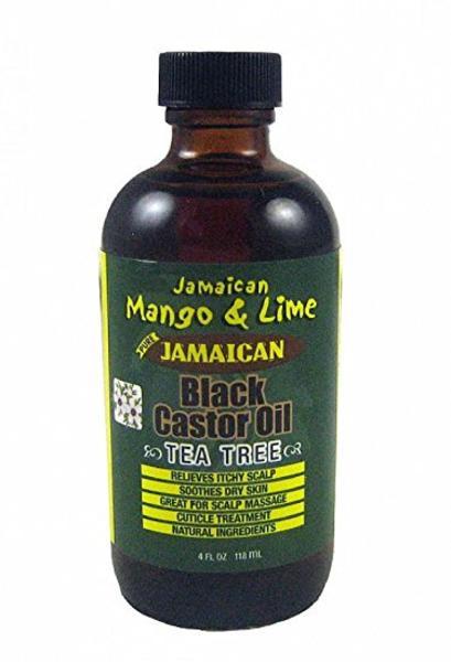 Jamaican Mango & Lime Black Castor Oil Tea Tree 4oz