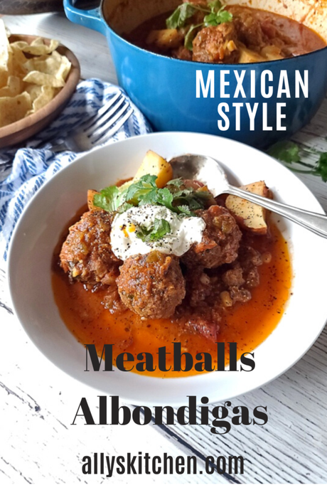 mexican style meatballs albondigas