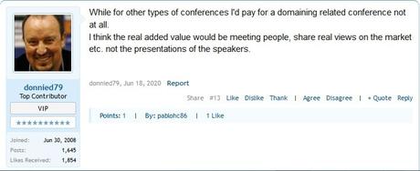Polls at Namepros and TheDomains don’t seem like most want to pay for a Virtual Conference