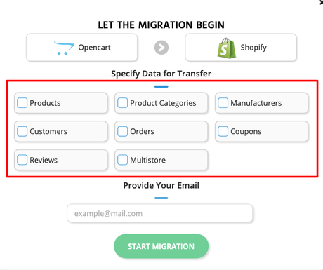 How to Migrate From OpenCart To Shopify With Cart2Cart (2020)