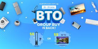 Check Out Audio House BTO Group Buy Party for New Electronic Items