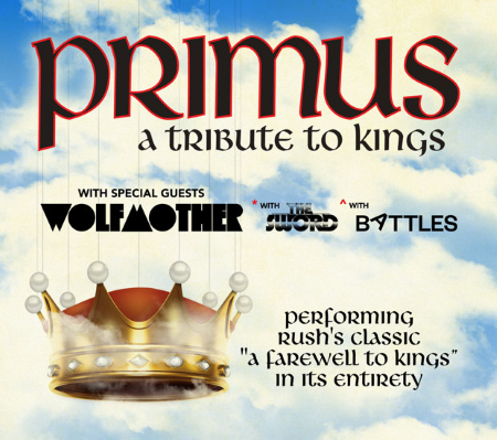 Primus: A Tribute to Kings tour moved to 2021