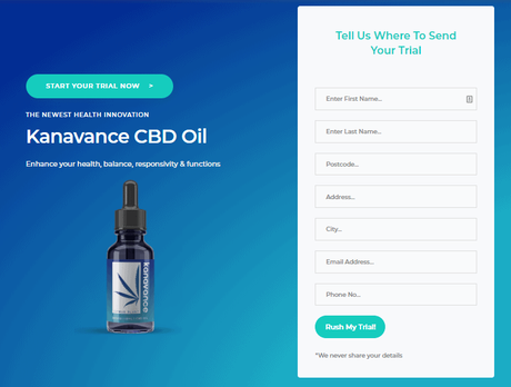 Kanavance CBD Oil official Website