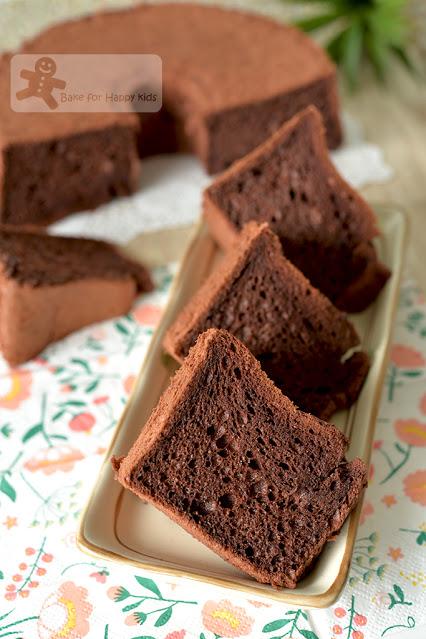 Ultra Moist Coffee Cocoa Egg White Chiffon Cake - HIGHLY RECOMMENDED!!!