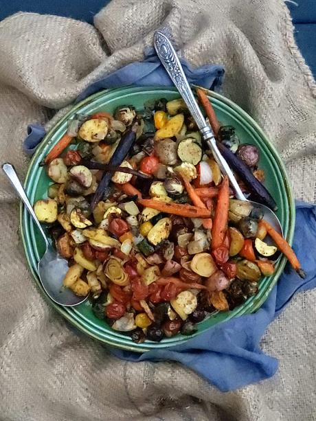 anti-inflammatory roasted vegetables