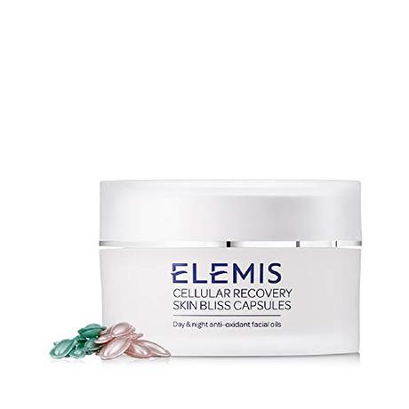 ELEMIS Cellular Recovery Skin Bliss Capsules; Day and Night Anti-oxidant Facial oils, 60 Count