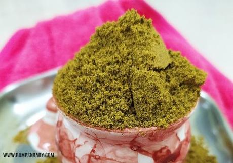 Murungai Keerai Podi or Drumstick Leaves Powder for Idli and Dosa