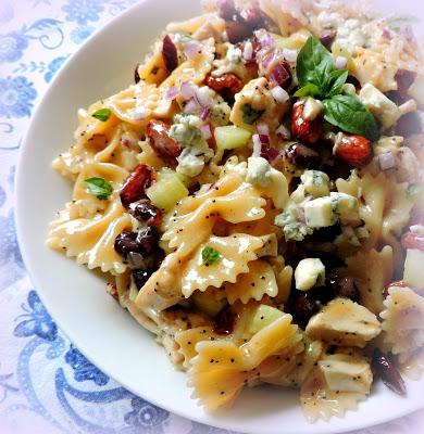 Turkey, Sour Cherry & Almond Pasta Salad