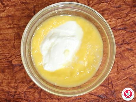 4 Fruit Yoghurt Recipe [ Summer recipe for Babies]