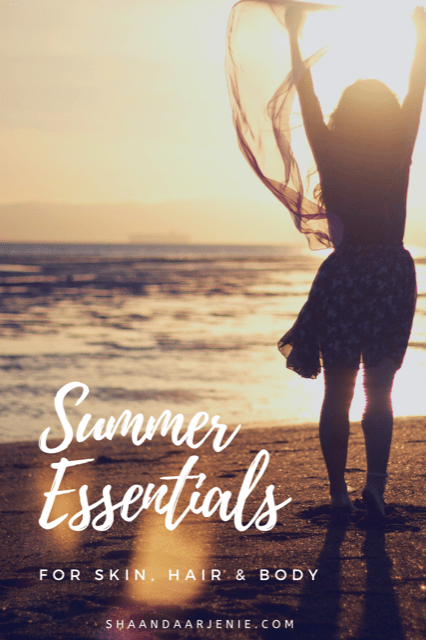 Summer Essentials for Skin, Hair, and Body