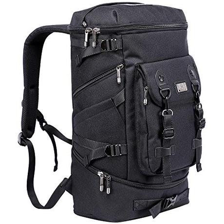 WITZMAN Travel Backpack For Men Hiking Nylon Rucksack Water Resistant Laptop Backpack Mens Casual Knapsack