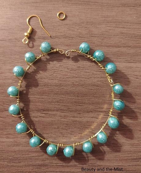 DIY: Handmade Gold And Turquoise Jewelry Set