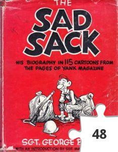 Jigsaw puzzle - The Sad Sack book