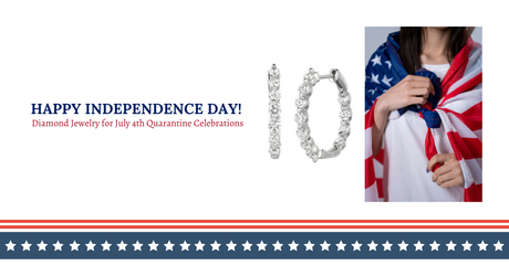 Diamond Jewelry For 4th Of July Quarantine Celebrations