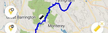 Measure Distances between locations on Hiiker