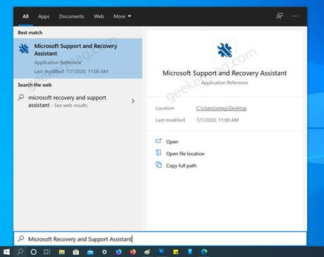 How to Install & Use Microsoft Support and Recovery Assistant (SaRA) in Windows 10 Launch Microsoft Recovery and Support Assistant