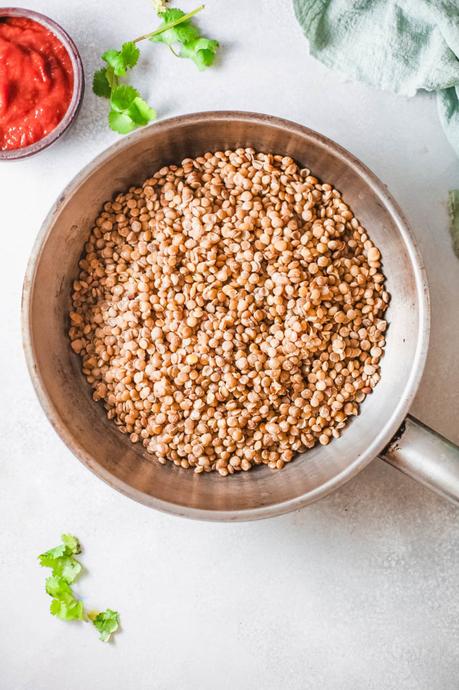 Vegan Bolognese with Lentils