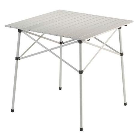 Coleman Camping Table | Compact Roll Top Aluminum Table