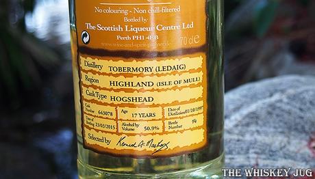 1997 Dram Collection Ledaig 17 Years Lower Label