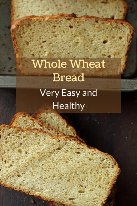 Whole Wheat (Chakki Atta/Chapati Flour) Bread