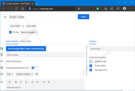 Perform Action Quickly with Google .new shortcuts google new shortcut feature to perform task quickly